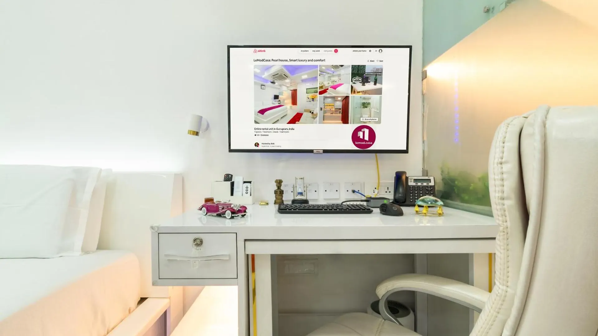 Lemodcasa Pearl House, Smart Luxurious Comfort Gurgaon Lägenhet